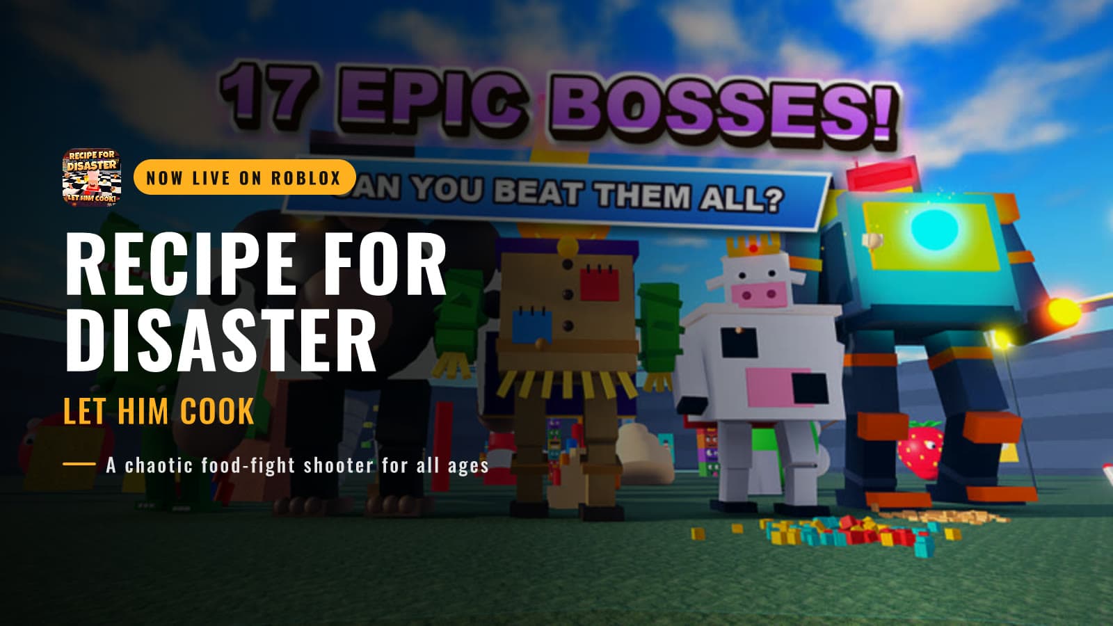 Recipe For Disaster Is Live on Roblox: Grab Your Blaster, the Kitchen Is Under Attack