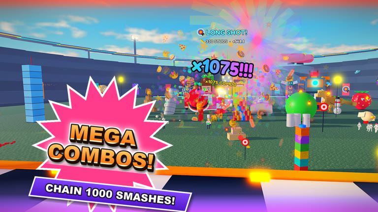 A mega combo chaining over a thousand smashes